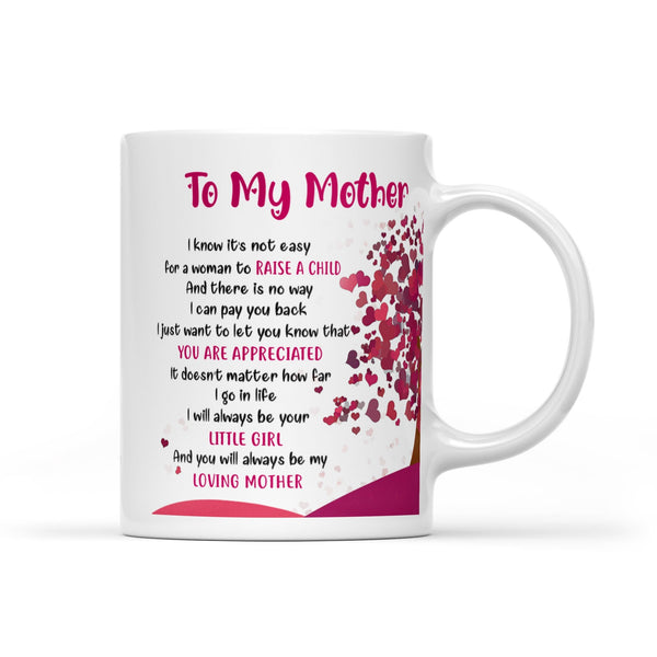 Mom I Know Its Not Easy Mug Gift For Mom From Daughter